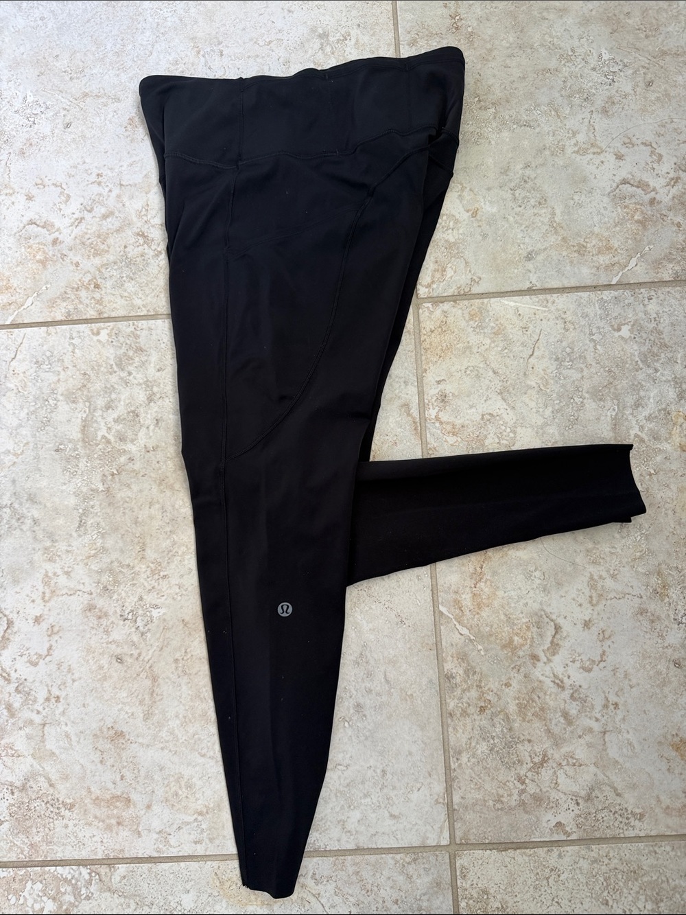 2 For 1 - Lululemon Black Fast & Free Leggings - 25” - Picture 8 of 9